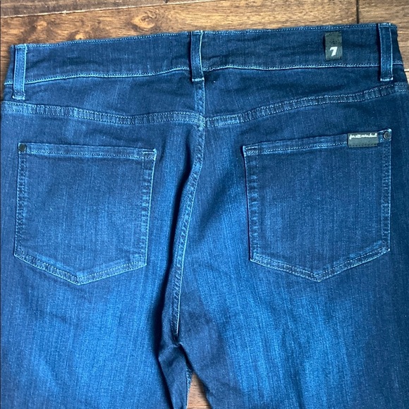 7 For All Mankind Blue Slim Jeans - Picture 3 of 11